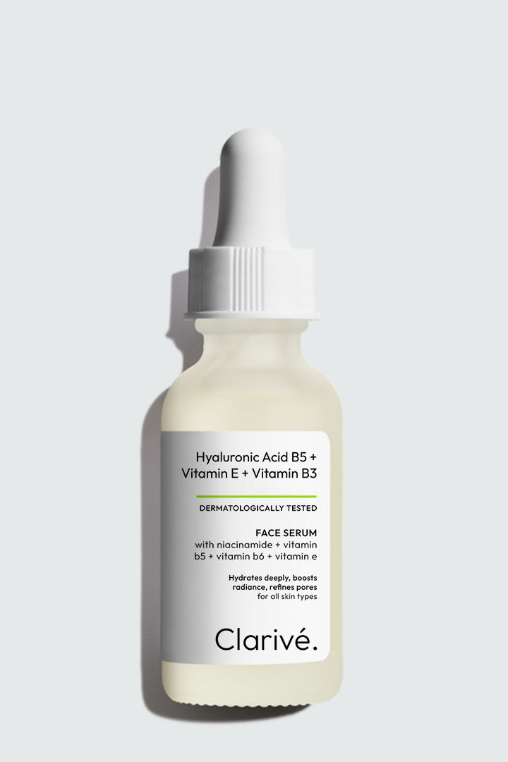 Hyaluronic Acid + Vitamin E + B5 + B3 serum